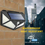 UltraBeam 100LED Solar Motion Wall Light