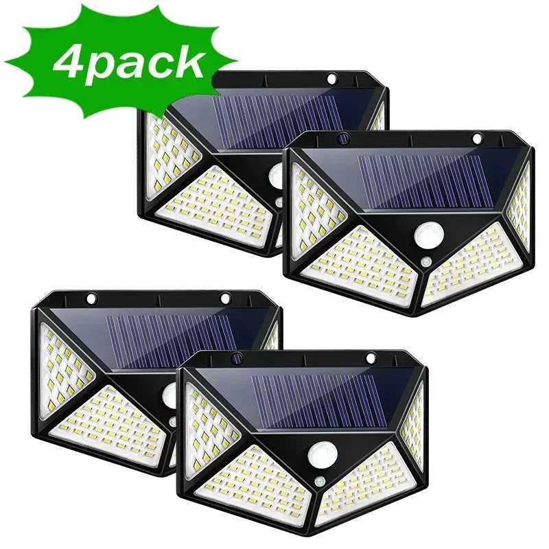 UltraBeam 100LED Solar Motion Wall Light