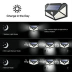 UltraBeam 100LED Solar Motion Wall Light