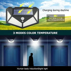 UltraBeam 100LED Solar Motion Wall Light