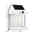 LumaGuard Solar Motion Wall Lantern