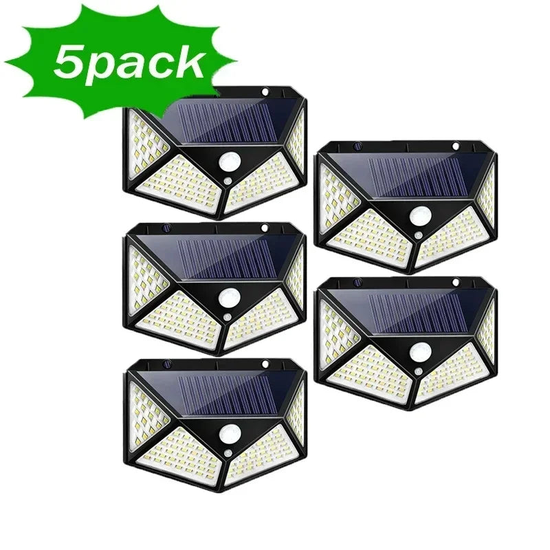 UltraBeam 100LED Solar Motion Wall Light