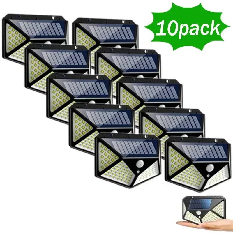 UltraBeam 100LED Solar Motion Wall Light